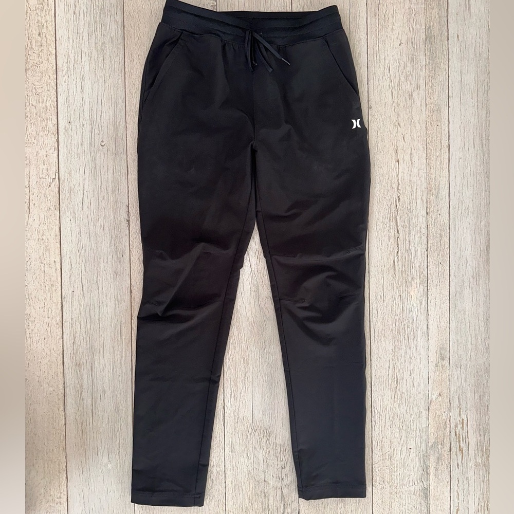Mens Hurley workout pants (black color)